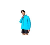 Giacca impermeabile brooks high point blu da uomo