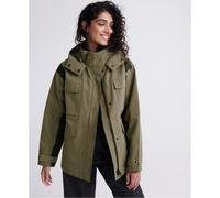 Giacca impermeabile canyon da donna Superdry Vert 40