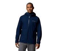 Giacca con cappuccio Columbia Trailborne 2.5L Shell blu notte - L
