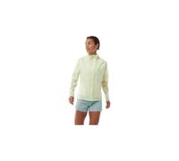 Giacca impermeabile compressport hurricane verde da donna