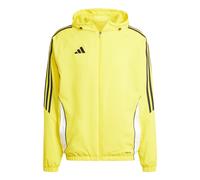 Giacca impermeabile con cappuccio Adidas Tiro 24 Pro Jaune M