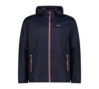Giacca a vento impermeabile CMP Fix Hood Rain blu navy - 3XL