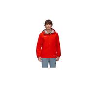 Giacca impermeabile con cappuccio da uomo mammut crater light rosso