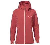 Giacca impermeabile con cappuccio donna VAUDE Neyland Rosso 38