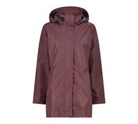 Giacca impermeabile con cappuccio e bottoni a pressione da donna CMP Violet M