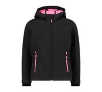 Giacca impermeabile con cappuccio per ragazza CMP Noir 4 ans
