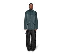 Giacca impermeabile con cappuccio, unisex, MI-LONG JACKET Blu M Tinta unita