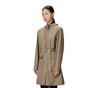 Giacca impermeabile con cintura CURVE Beige XL Tinta unita