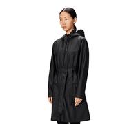 Giacca impermeabile con cintura CURVE Nero XS Tinta unita