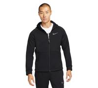 Giacca impermeabile con zip e cappuccio Nike Pro Therma-Fit Nero S
