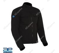 Giacca Impermeabile Da Cavallo Nera Per Piloti Royal Enfield AEs