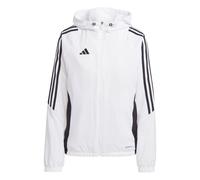 Giacca impermeabile da donna Adidas Tiro 24 Blanc S