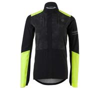 Agu Essential Prime Rain Ii Hi-vis Jacket Nero XL Donna