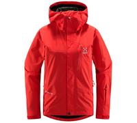 Giacca impermeabile da donna Haglöfs Astral GTX Jacket Taglia: S / Colore: rosso