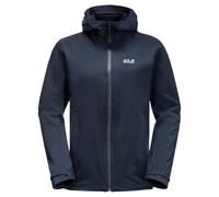 Giacca impermeabile da donna Jack Wolfskin Pack & Go shell Blu