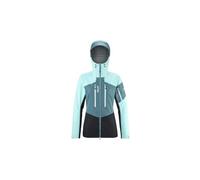 Giacca impermeabile da donna millet m white 3l blue black