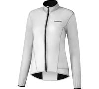 Shimano Sumire Wind Breaker Light Jacket Bianco S Donna White
