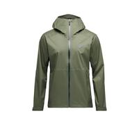 Giacca con cappuccio Black Diamond Fineline Stretch verde scuro - XS