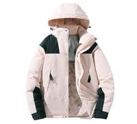 Giacca impermeabile da uomo, giacca trapuntata Höhenhorn | Giacca in pile termica, da allenamento, da corsa, traspirante, invernale, da cuoco, foderata, antivento