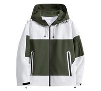 Giacca Impermeabile da Uomo, Giubbotto Uomo Estivo, Montagna Outdoor Waterproof Impermeabile Antivento Leggera Sahariana Trekking Softshell Giacche Antipioggia Giacche Outdoor Leggere da UOM