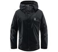 Giacca impermeabile da uomo Haglöfs Astral GTX Jacket Taglia: M / Colore: nero