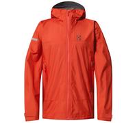 Giacca impermeabile da uomo Haglöfs L.I.M Airak 2,5L Jacket Taglia: M / Colore: rosso
