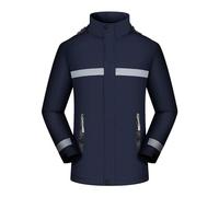 Giacca impermeabile da uomo, impermeabile, antivento, invernale, calda, con cappuccio, casual, da trekking, oversize, in pile, antivento, da lavoro, per attività all'aria aperta, in softshell, giacca