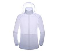 Giacca impermeabile da uomo, impermeabile, traspirante, giacca a vento da donna, sottile, leggera, in softshell, per ciclismo, outdoor, impermeabile, morbida, giacca da trekking, antivento, giacca da
