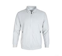 Giacca impermeabile da uomo, leggera, a vento, con cappuccio e tasche, ripiegabile, per viaggi, taglie UK L-3XL (bianco XL)