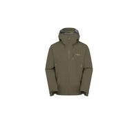 Rab Downpour M - giacca hardshell - uomo XL Dark Green man Dwr,Pertex,Pfc-Free
