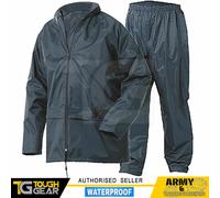 Giacca Impermeabile E Pantaloni Set Pieghevole Tuta Da Pioggia Uomo Donna