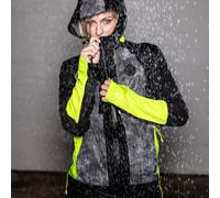 Giacca impermeabile e riflettente Etna Wowow ( Grigio / Riflettente / S )