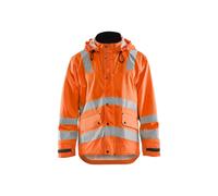Giacca impermeabile fluorescente Blaklader Orange 4XL