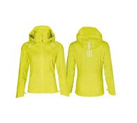 Giacca impermeabile fluorescente da donna Basil Skane Hivis Bluesign Jaune L