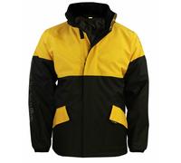Giacca Impermeabile Invernale Foderata Nera E Gialla Vass-Tex Team Vass 350
