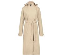Giacca impermeabile lunga da donna Agu Trench Coat Beige