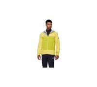 Giacca impermeabile mammut crag hooded gialla da uomo