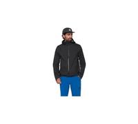 Mammut - Giacca impermeabile - Ducan HS Hooded Jacket Men Black per Uomo in Pelle - Taglia S - Nero