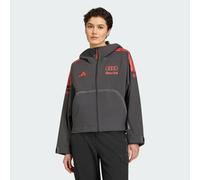 GIACCA IMPERMEABILE MECCANICI TEAM AUDI REVOLUT F1 Utility Black / Hi-Res Red M