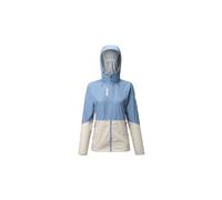 Giacca impermeabile millet fitz roy donna blu beige