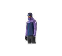 Giacca impermeabile millet kamet gore tex blu viola da uomo