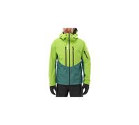 Giacca impermeabile millet m white 3l green da uomo