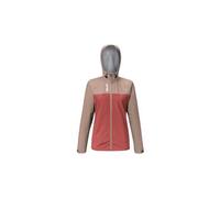 Giacca impermeabile millet seneca 3l beige corail da donna