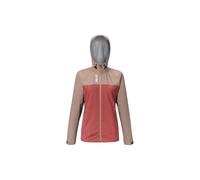 Giacca impermeabile millet seneca 3l beige corail da donna