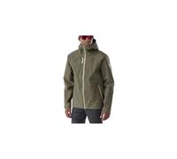 Giacca impermeabile millet ubic gore tex 3l verde da uomo