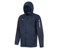 Mizuno Sendai Windbreaker Jacket Cappotto, Blu Navy, XL Unisex-Adulto