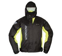 Modeka AX Dry 2 Giacca pioggia, nero-giallo, taglia 4XL