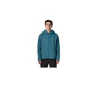 Giacca impermeabile patagonia granite crest rain blu da uomo
