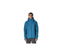 Patagonia - Giacca da trekking impermeabile e antivento - M's Torrentshell 3L Rain Jkt Aquatic Blue per Uomo in Nylon - Taglia S