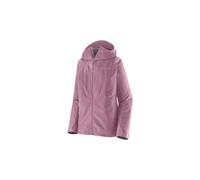 Giacca impermeabile patagonia triolet viola da donna